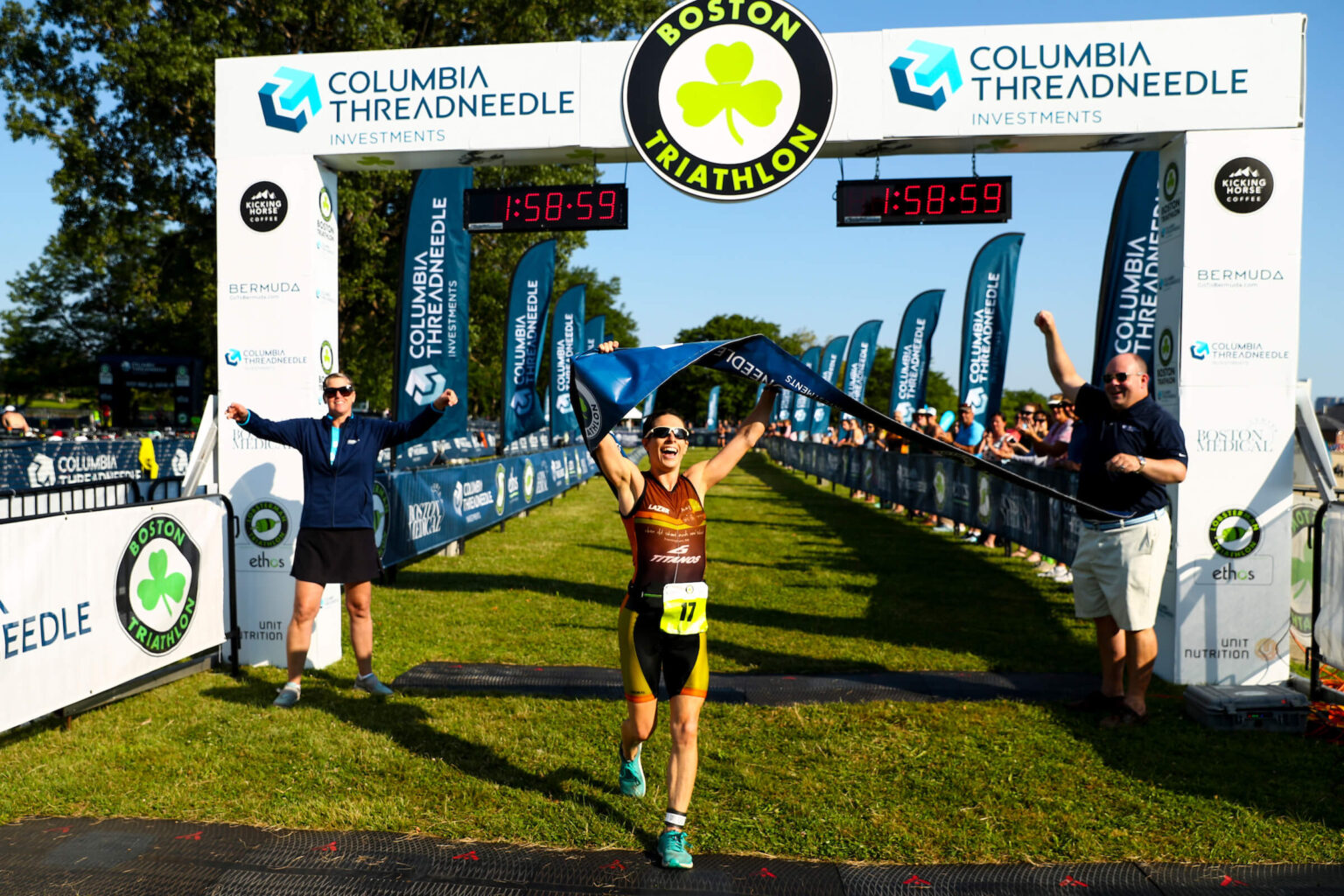 Congrats to the Boston Triathlon Winners Caught In Southie