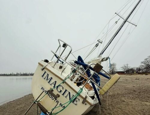 Goodbye, “Imagine,” your days are numbered on Carson Beach