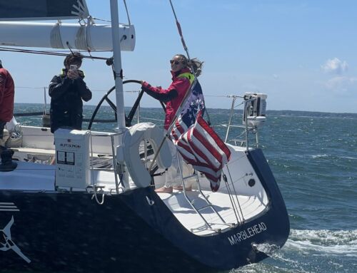 South Boston’s Jane Matthews Makes Waves as Only Woman Aboard Racing Yacht Lynx