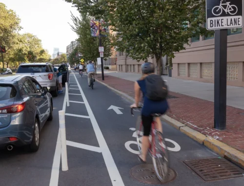 Unauthorized Bike Lane Markings Raise Safety Concerns at Busy Boston Intersection